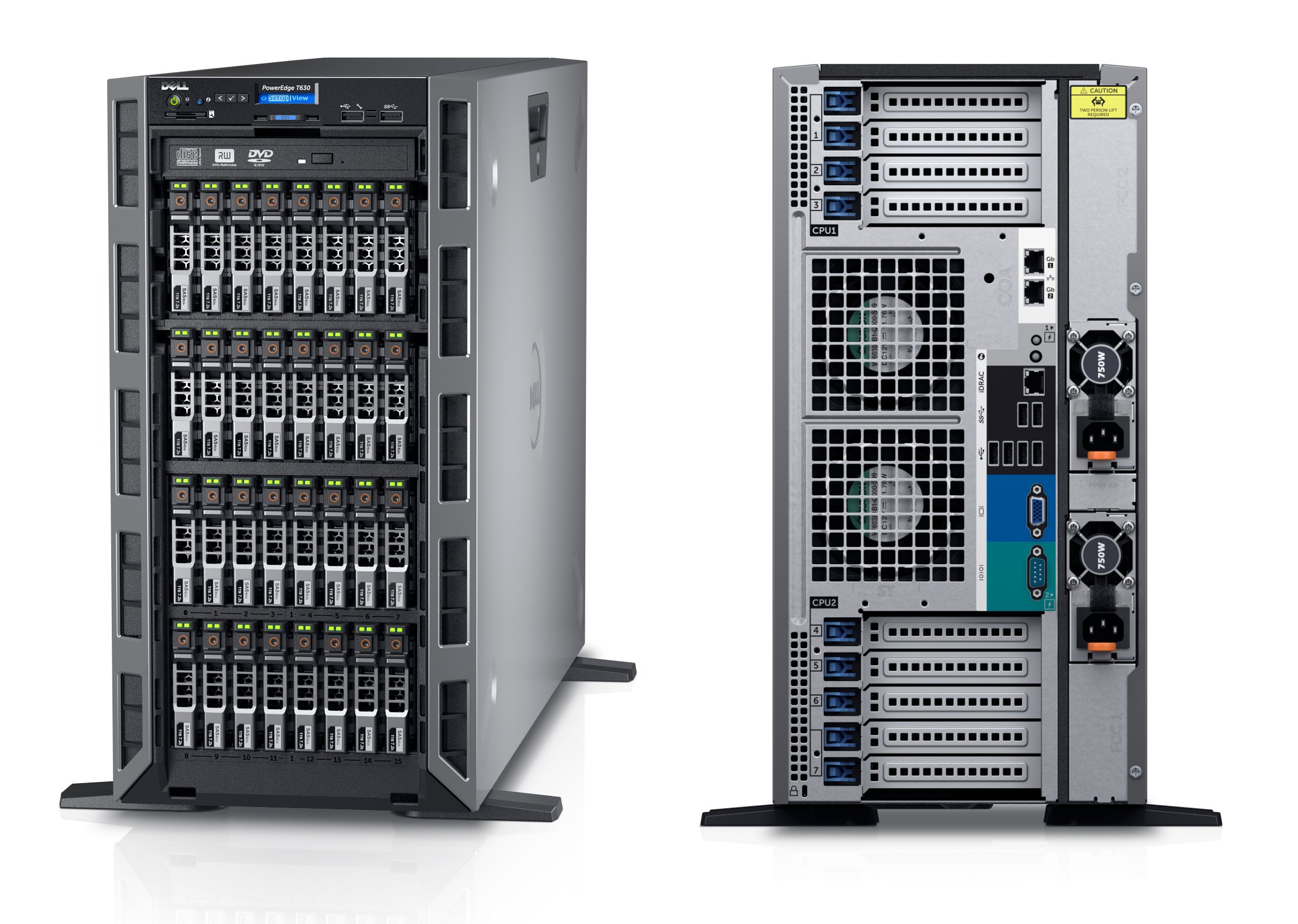 MÁY CHỦ DELL POWEREDGE T630 INTEL® XEON® E5-2609 V3 1.9GHZ